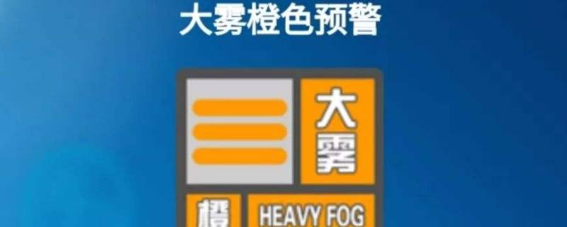 大雾预警信号分为几个等级(大风橙色预警信号标准)