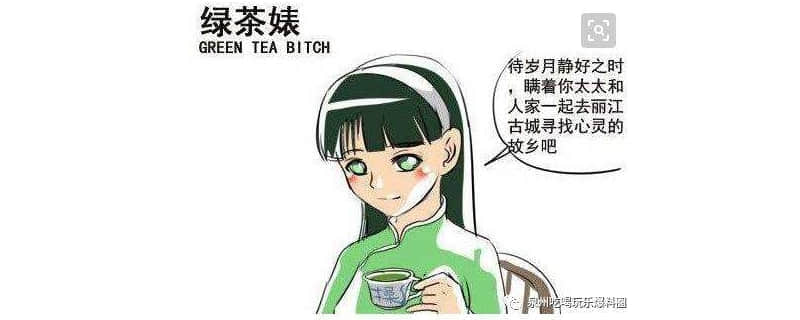 婊绿茶是什么意思啊